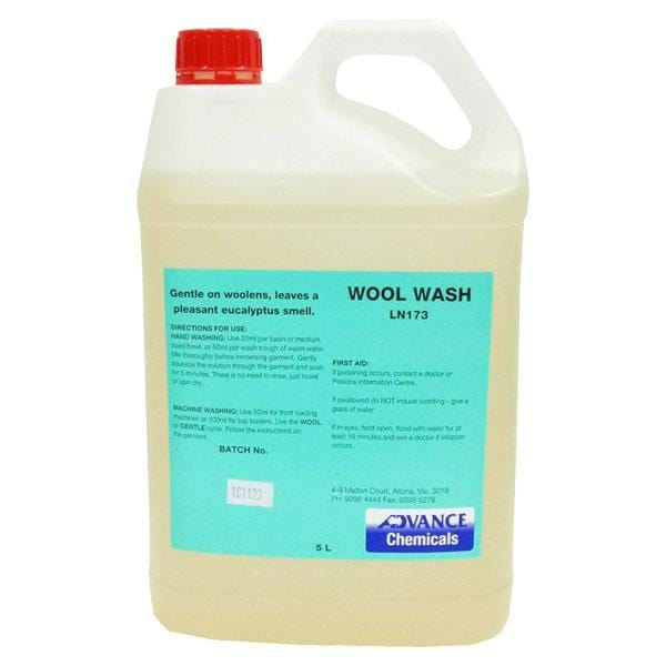 Advanced Chemicals Wool Wash 5L - Gentle Detergent for Delicate Woolens, Hand & Machine Wash - Perfect for Sweaters, Blankets & Baby Clothes