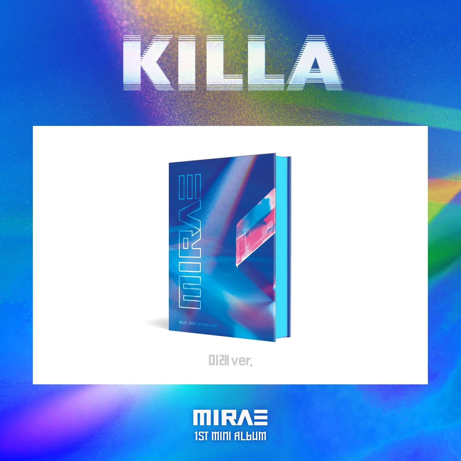 MIRAE 1ST MINI ALBUM 'KILLA' - K-Pop Music CD with Photobook & Poster - Perfect for K-Pop Fans, Collectors and Gift Giving