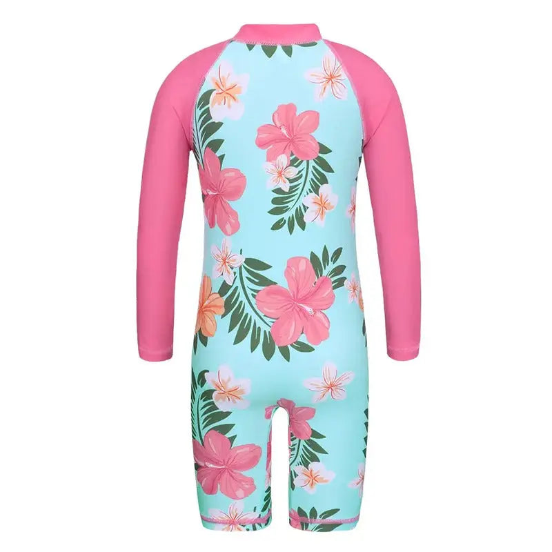 Girls One Piece Swimsuit for Ages 4-11 | Swimcore Comfortable Bathing Suit for Kids - Perfect for Pool, Beach & Summer Water Activities