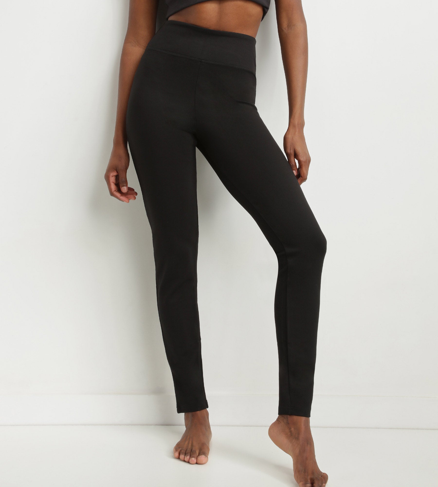 Black High Waist Shaping Leggings for Women - Slimming & Comfortable - Perfect for Yoga, Gym & Casual Wear