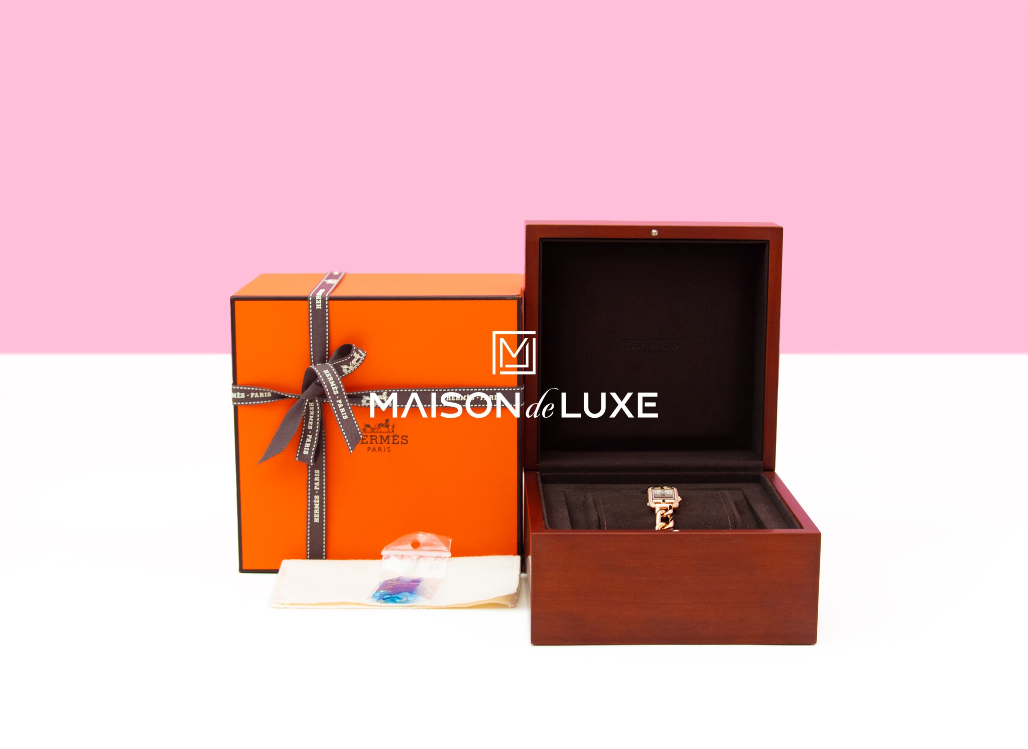 Hermes Nantucket Diamond Watch - 29mm Rose Gold Luxury Women's Timepiece for Formal Events & Special Occasions