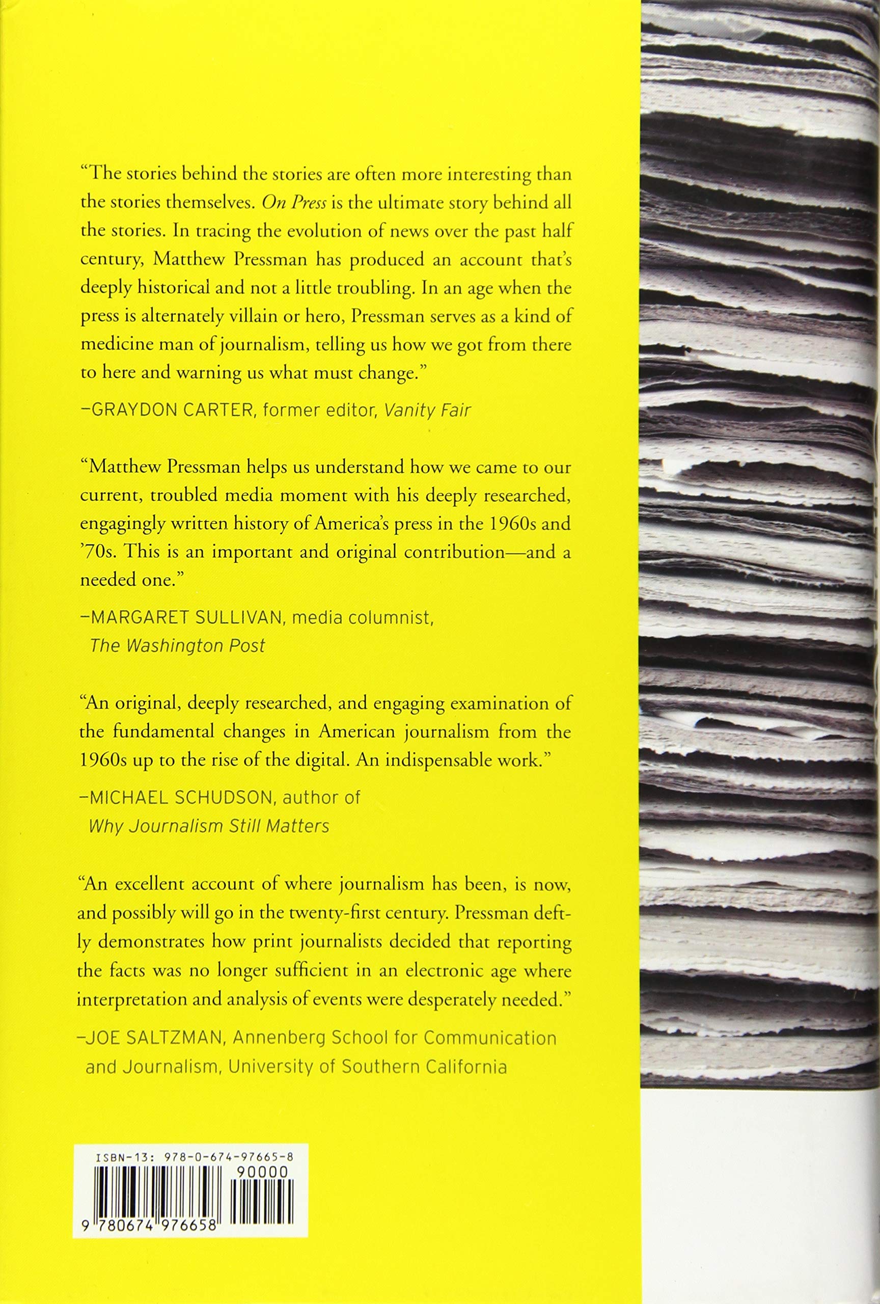 On Press: The Liberal Values That Shaped the News - Political Journalism Book for Media Studies & American History Enthusiasts - Perfect for College Courses & Political Discourse