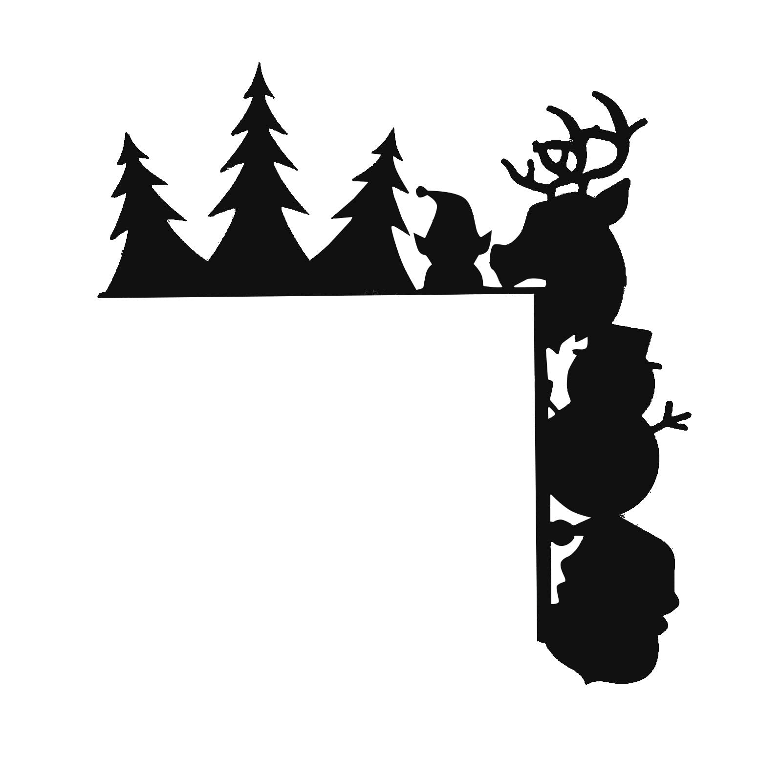 Vintage Christmas Ornaments & Decorations - Retro Wooden Snowman Door Frame Pendant for Holiday Home Decor, Christmas Party & Festive Gifts | Perfect for Living Room, Front Door & Holiday Events