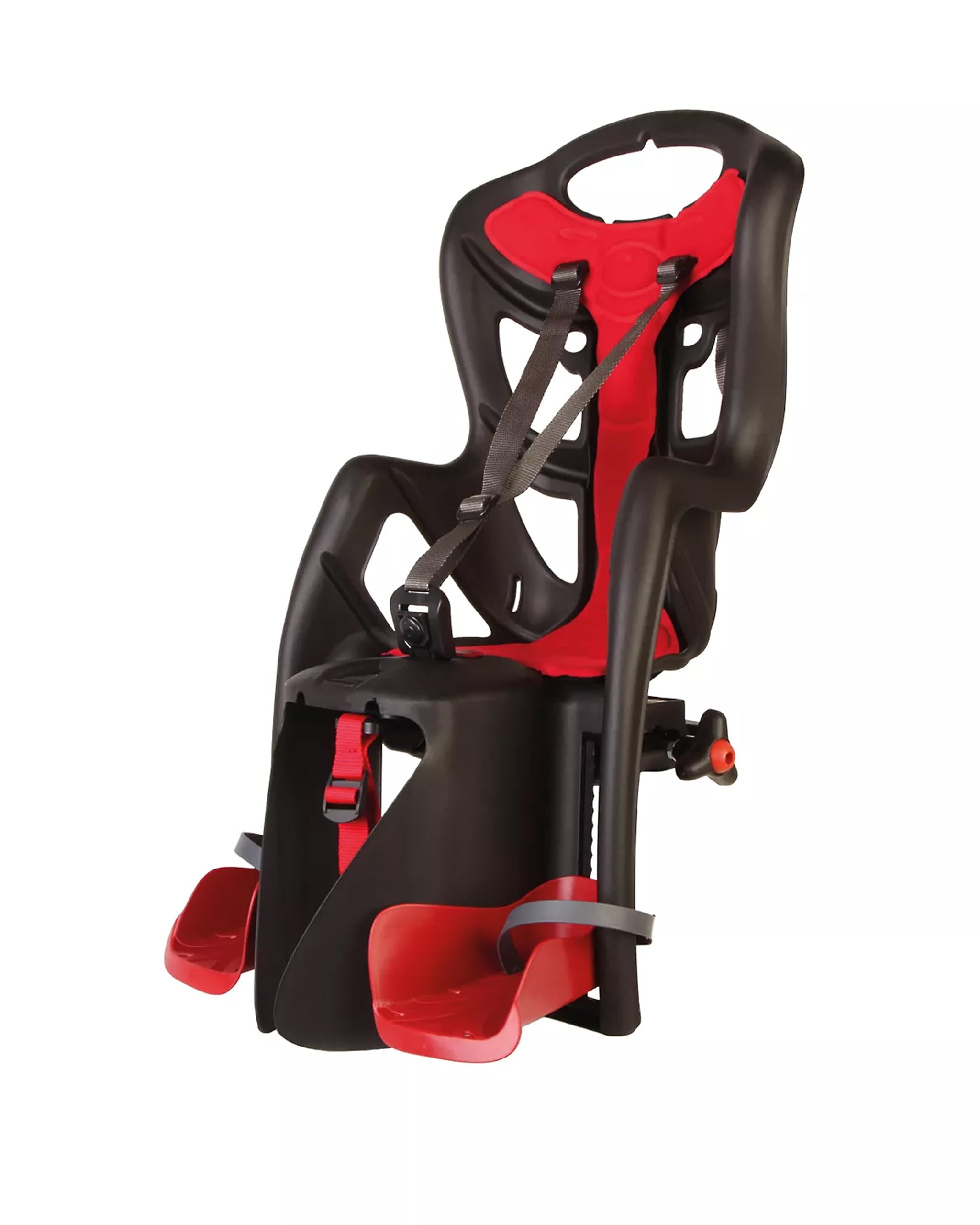 **Pepe Black Rack Mount Child Bike Seat - Large Size, Safe & Durable Bicycle Carrier for Kids - Made in Italy | Perfect for Family Rides, Commuting & Outdoor Adventures**