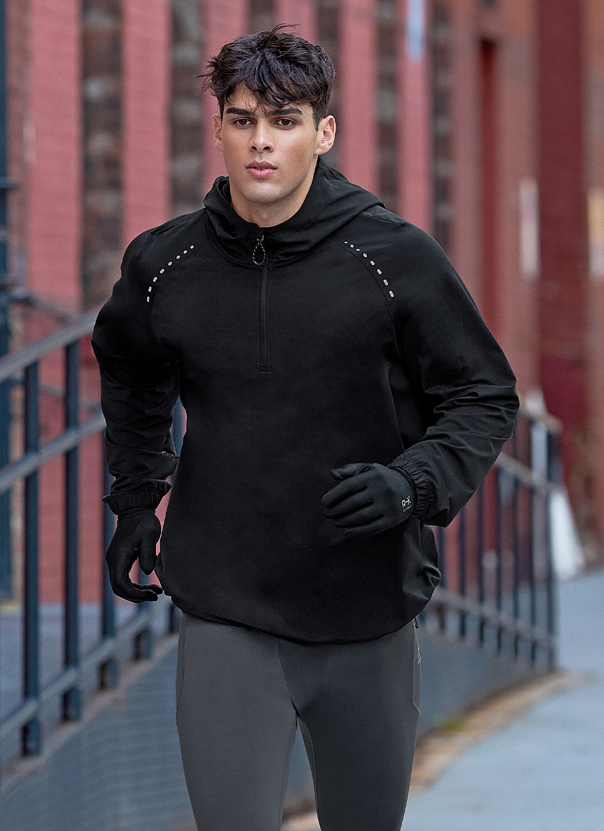 Men's Lightweight Hooded Windbreaker Jacket - Waterproof & Breathable Outdoor Running Hiking Travel Raincoat - Perfect for Jogging, Camping, and Daily Wear