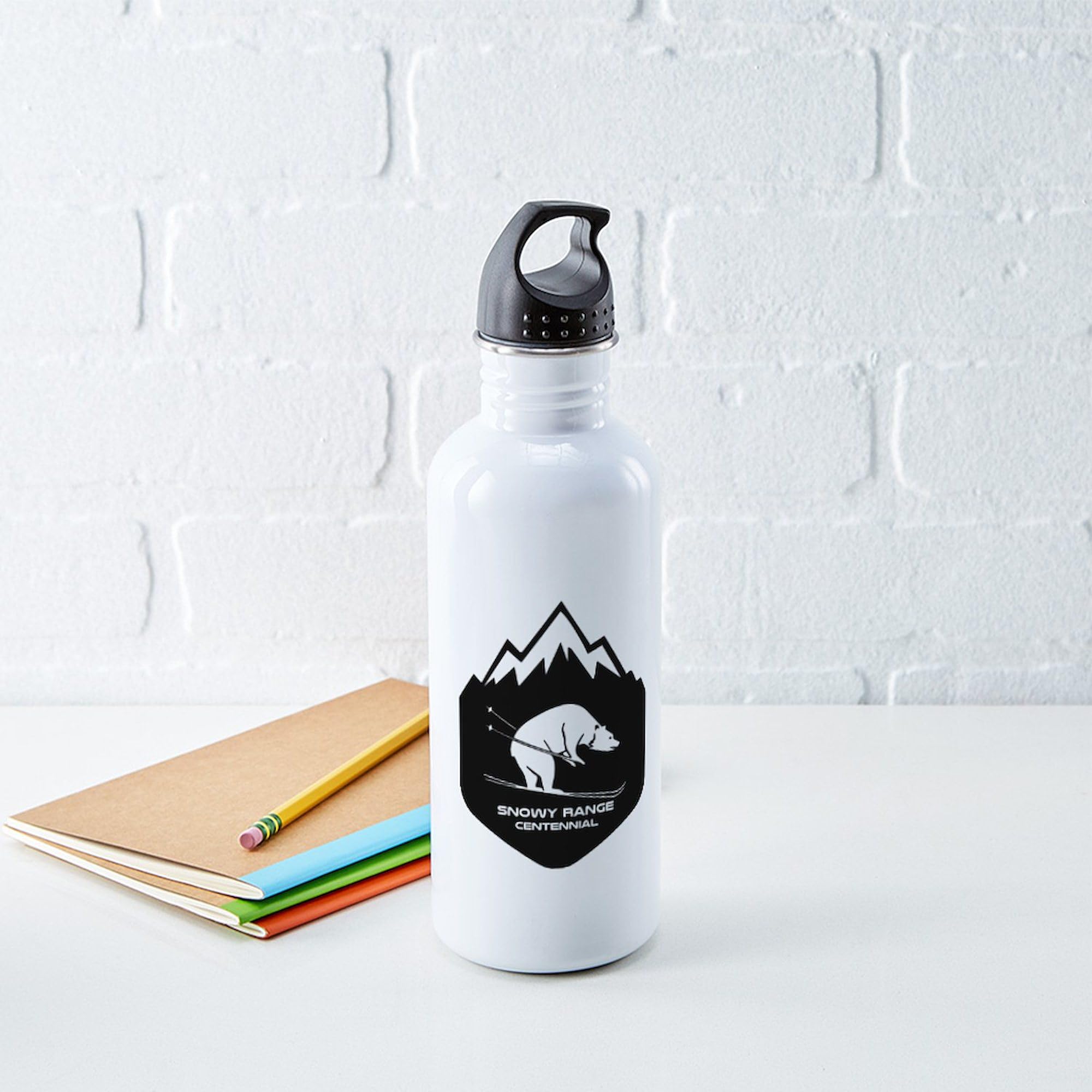 CafePress 34 oz (1.0L) Stainless Steel Water Bottle - Insulated, Leakproof & BPA-Free - Perfect for Gym, Hiking, Travel & Everyday Hydration