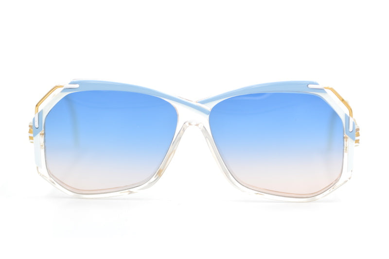 Cazal 189 292 Sunglasses - Retro Aviator Style for Men & Women - UV Protection & Polarized Lenses - Perfect for Driving, Beach & Outdoor Activities