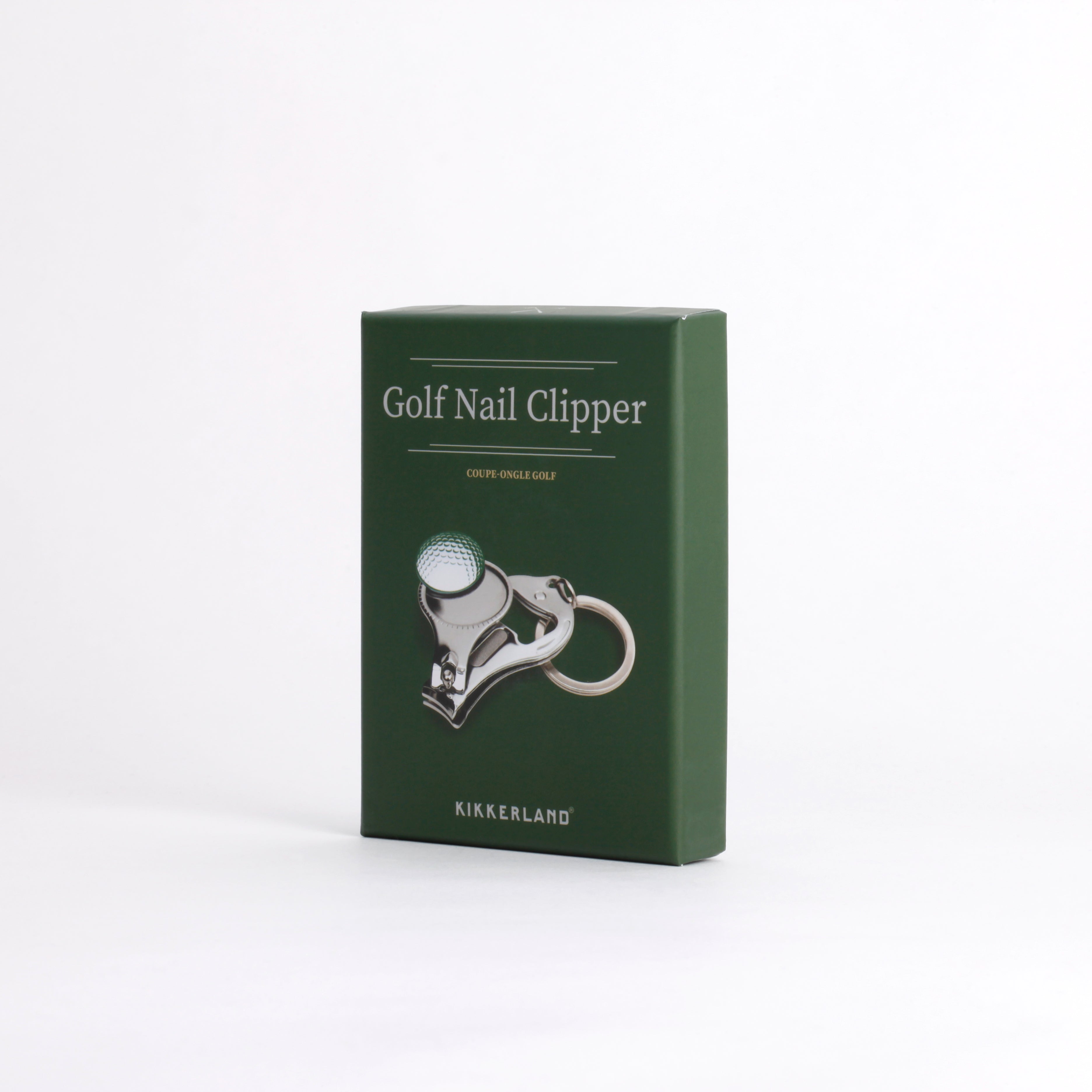 Premium Stainless Steel Golf Ball Design Nail Clipper - Sharp & Durable Fingernail & Toenail Clippers for Men & Women - Perfect for Golf Lovers, Travel, Home & Grooming Kits