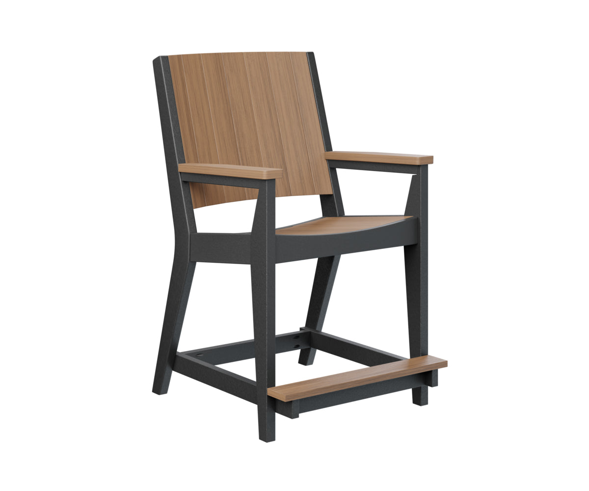 Antique Mahogany on Black