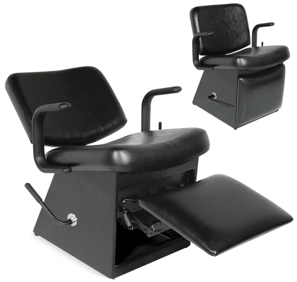 Monte Shampoo Chair with Adjustable Legrest - Salon & Spa Hair Washing Chair for Comfortable Hair Care & Styling - Perfect for Salons, Spas & Home Use