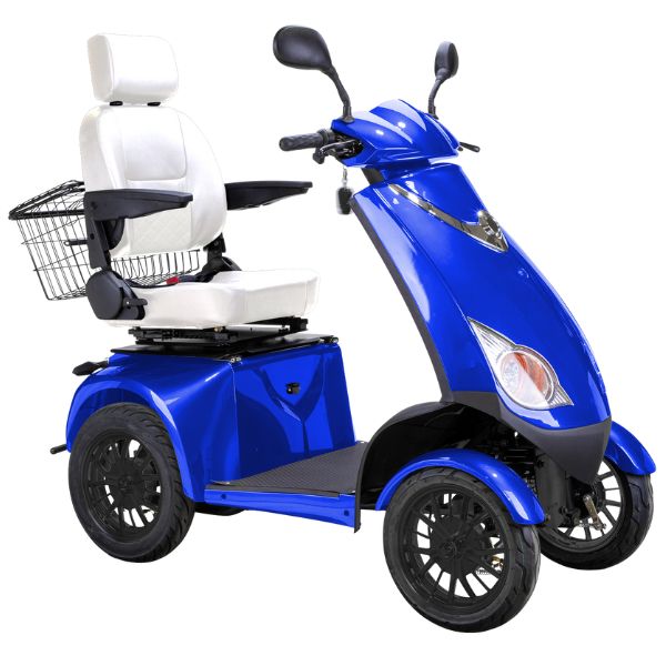 Premium Platinum Bariatric 4-Wheel Mobility Scooter for Heavy Adults - Heavy Duty Electric Wheelchair for Indoor & Outdoor Use - Ideal for Shopping, Travel, and Daily Mobility Assistance