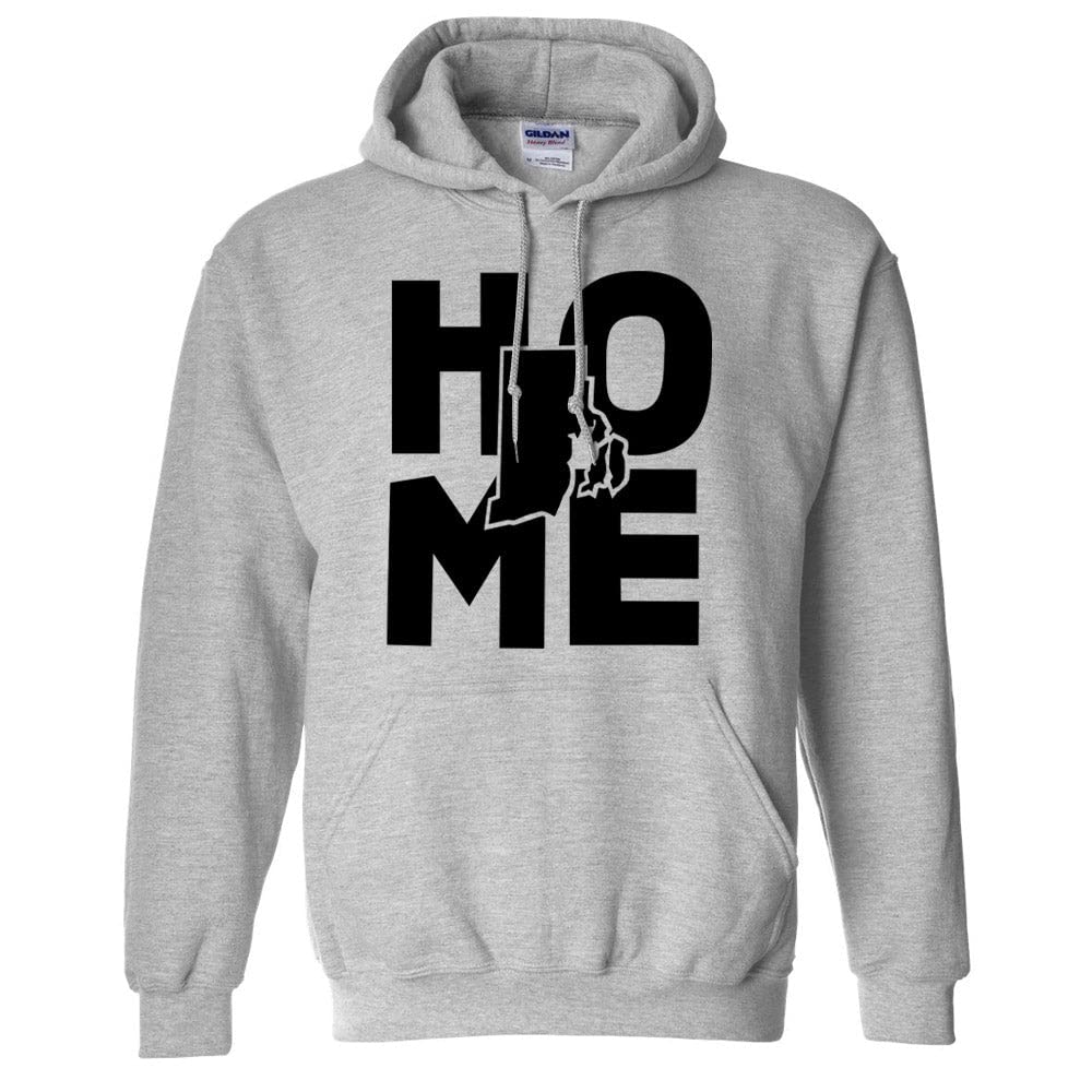 TeesAndTankYou Unisex Rhode Island Hoodie Sweatshirt - Cozy Pullover for Men & Women - Perfect for Casual Wear, College Campus, and Outdoor Activities