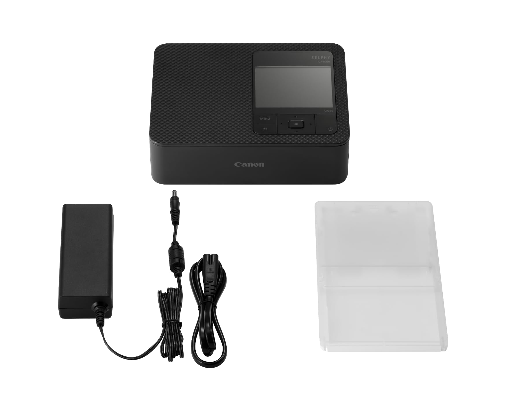 Canon SELPHY CP1500 Compact Photo Printer - Portable & Wireless Instant Photo Printer with AirPrint & Mobile Printing - Perfect for Travel, Parties & Home Photo Printing (Black)