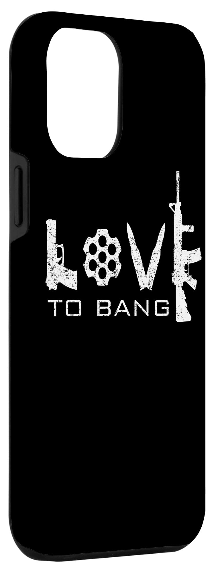 iPhone 12 Pro Max Case - Funny 2nd Amendment Gun Owner Design - Durable Protective Cover for Shooting Range, Hunting & Outdoor Activities