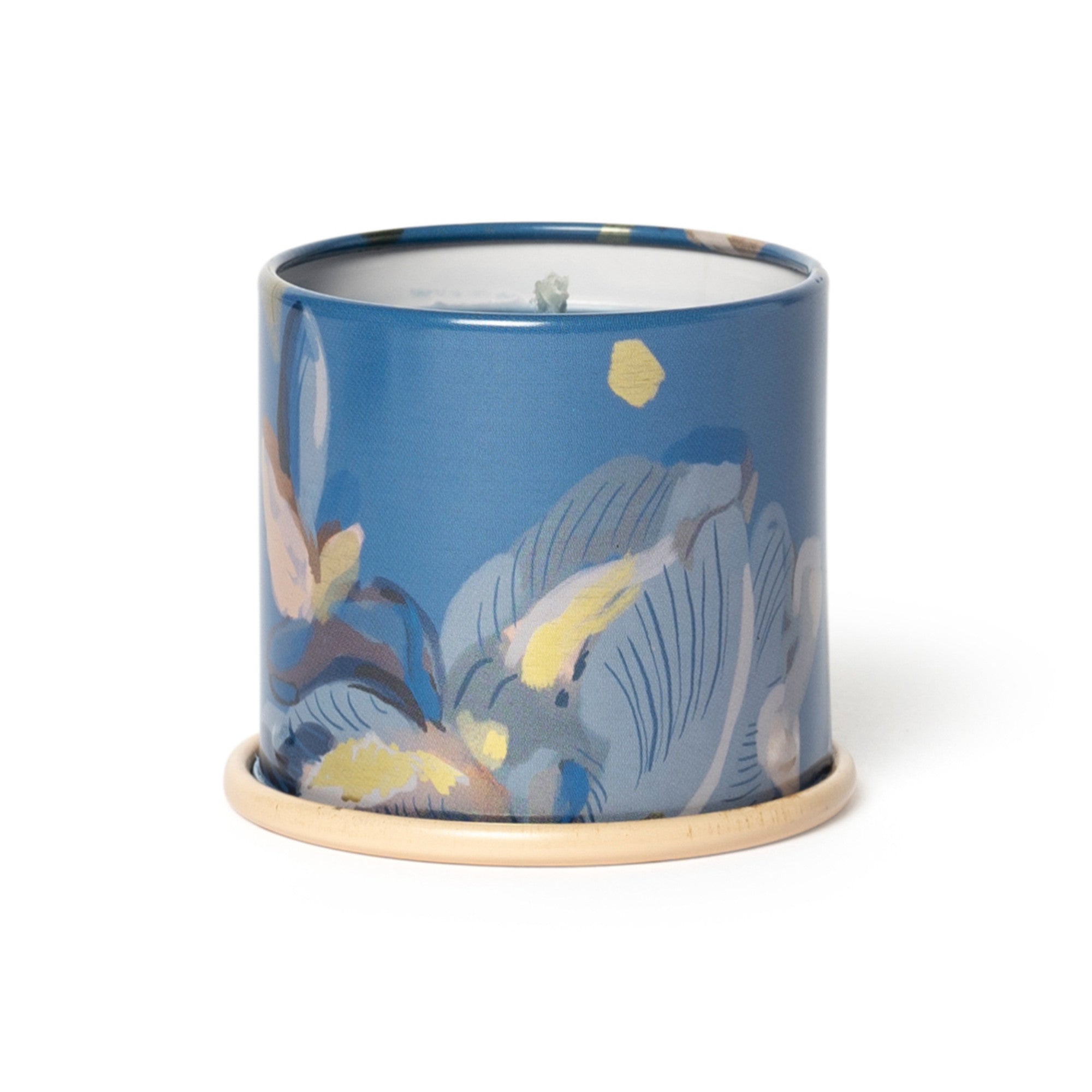 Citrus Crush Scented Demi Vanity Tin Candle - Fresh Orange & Lemon Aromatherapy for Home, Bathroom & Relaxation