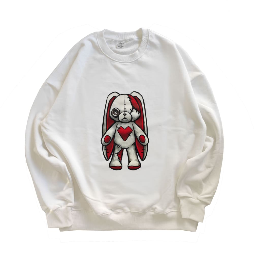 Cute Rabbit Sweater for Women - Soft & Cozy Knit Pullover - Perfect for Valentine's Day Gifts & Winter Fashion