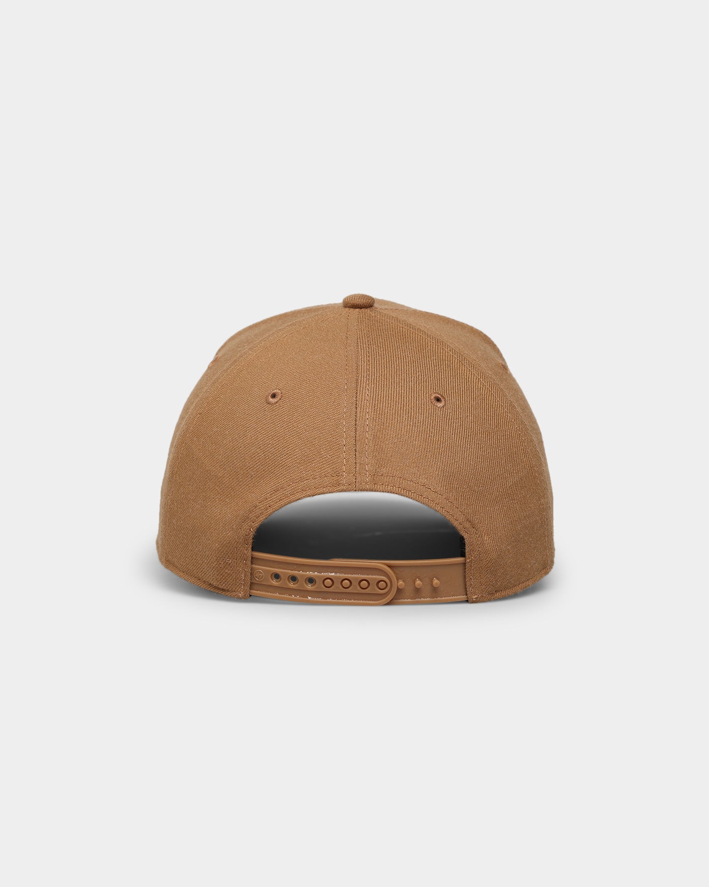 47 Brand Los Angeles Dodgers 'Clean & Simple' Replica 47 MVP DT Snapback Camel Hat - Official MLB Baseball Cap for Men & Women - Perfect for Games, Streetwear & Casual Outfits