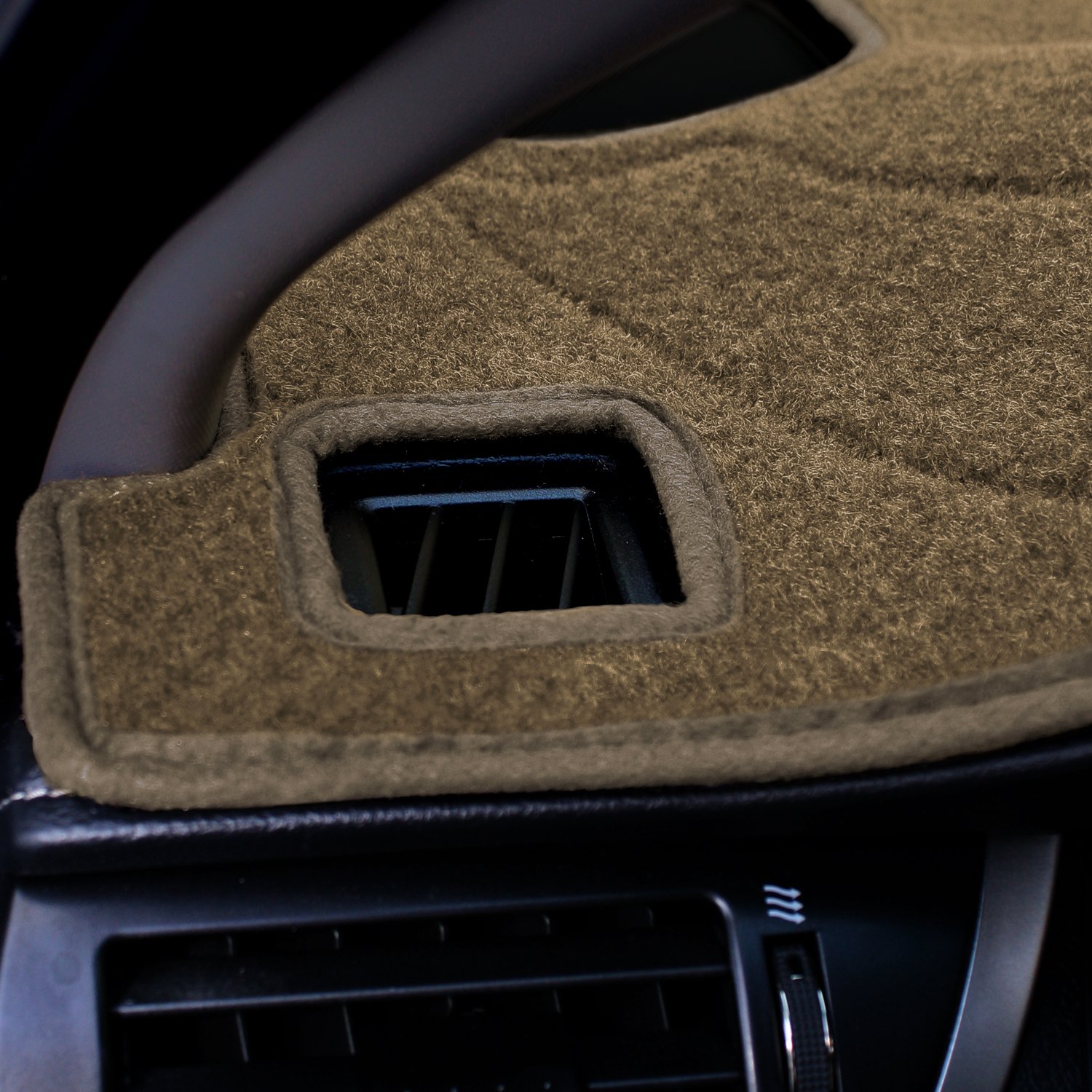 Custom Fit Dashcovers for GMC Envoy - Premium Poly Carpet Dash Mat (Beige) | UV Protection & Anti-Slip Design | Perfect for Road Trips & Sun Protection