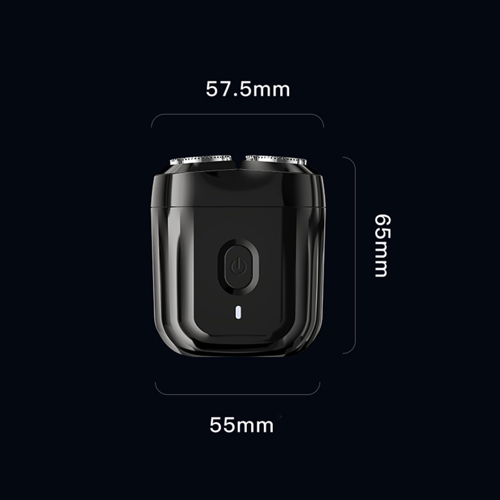 Premium Cordless Electric Razor for Men - Waterproof Wet/Dry Head Shaver with Rechargeable Battery - Perfect for Travel, Home & Gym Use