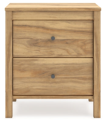 Bermacy Nightstand - Modern Bedside Table with Storage Drawer, Wooden End Table for Bedroom, Living Room, and Office - Perfect for Holding Lamps, Books, and Essentials