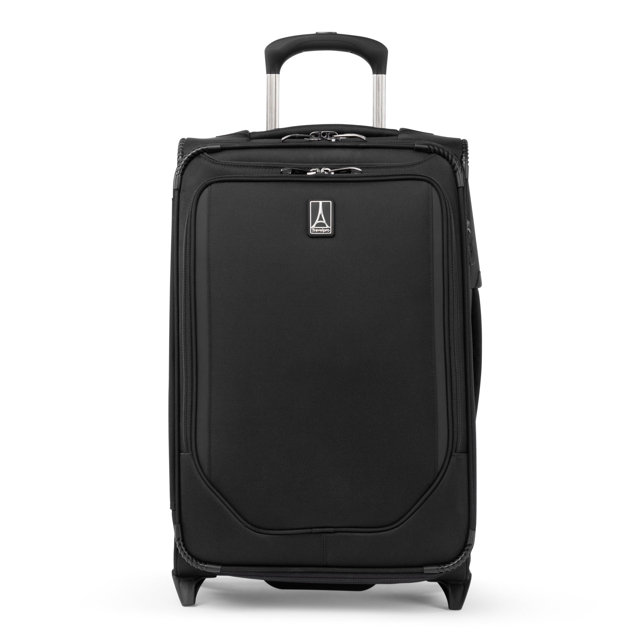 Travelpro Crew Classic Expandable 2-Wheel Carry On Luggage - Lightweight Spinner Suitcase for Business Travel & Weekend Getaways