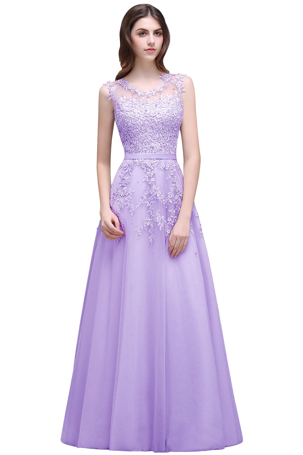 Elegant Women's Lace A-Line Formal Evening Gown | Long Prom Dress for Special Occasions | Perfect for Weddings, Galas & Black Tie Events