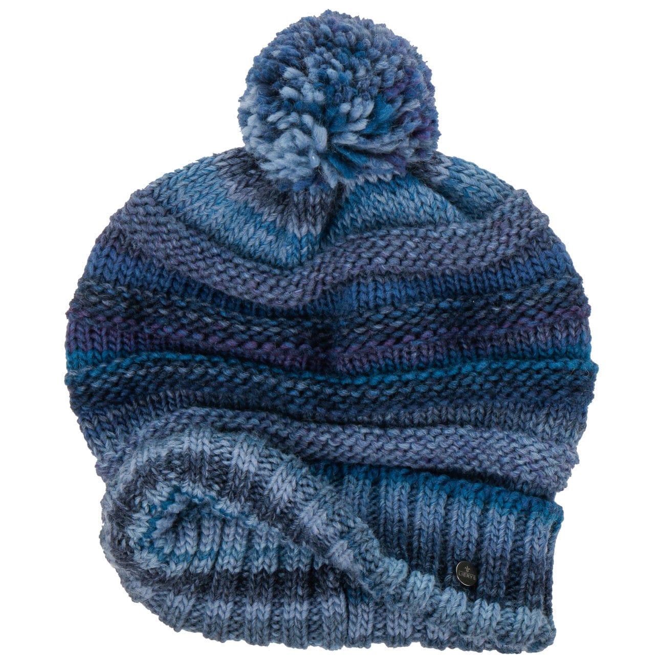 Lierys Faux Fur Pompom Beanie - Soft Winter Knit Hat for Women & Men - Cozy Cold Weather Accessory for Skiing, Snowboarding & Outdoor Activities