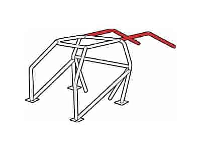 Jegster 940019 Rear Seat Saver Bar Kit - Universal Fit for Jeep Wrangler & Gladiator - Heavy Duty Roll Cage Protection - Perfect for Off-Roading & Adventure Trips