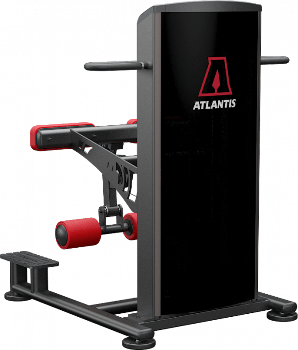 ATLANTIS Professional Standing Leg Curl Machine for Home & Gym - Strengthen Hamstrings & Glutes - Perfect for Strength Training & Rehabilitation Workouts