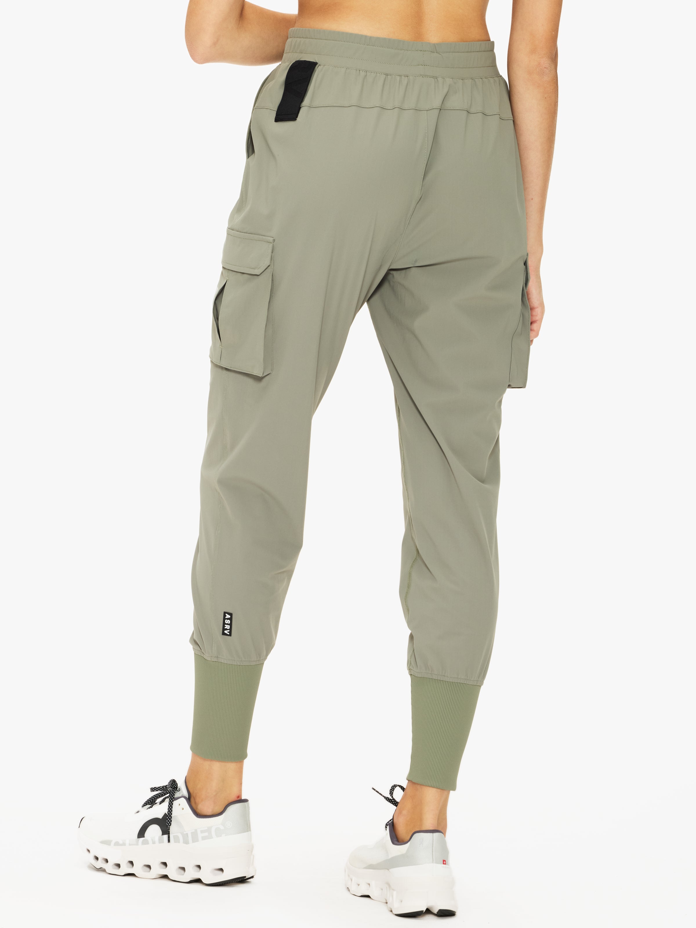 ASRV High Rib Cargo Tetra Lite Jogger Pants - Men's Lightweight Athletic Joggers for Running, Gym & Outdoor Activities