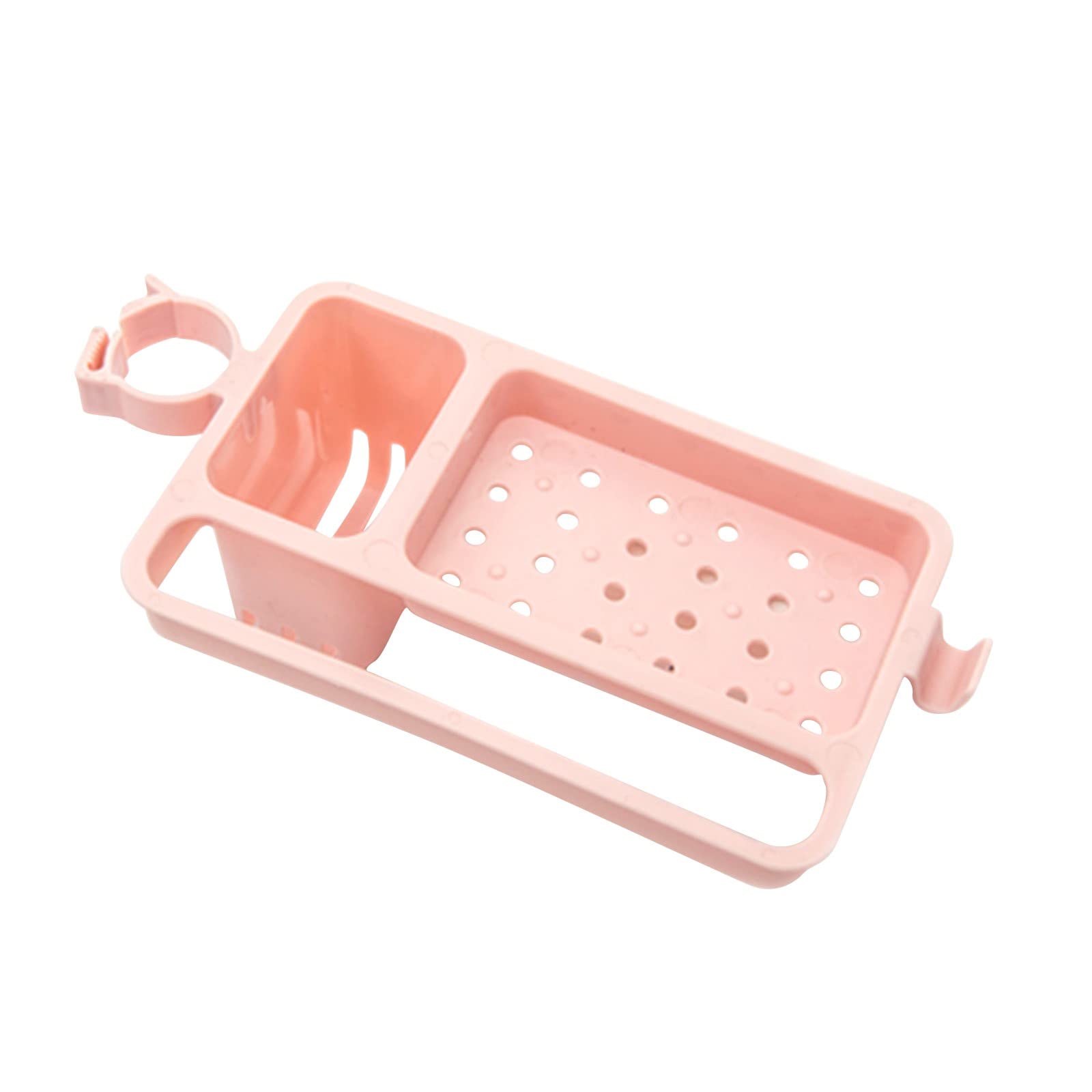 Mortilo Sponge Rack - Kitchen Sink Organizer for Cleaning Supplies | Space Saving Storage