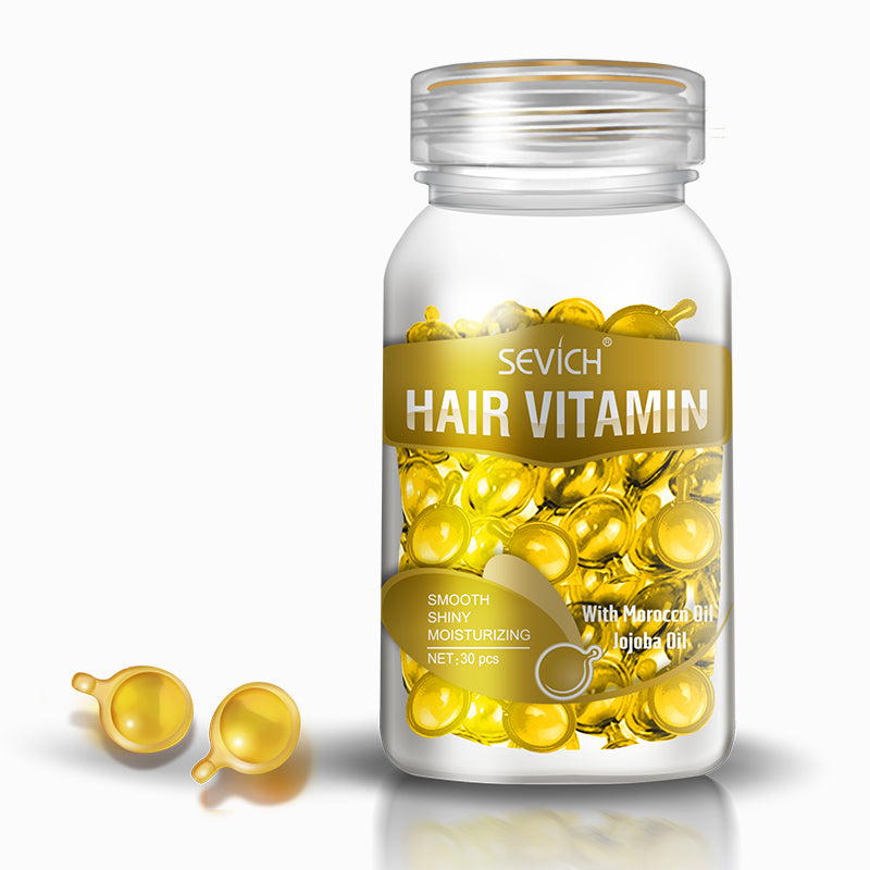 Premium Hair Growth Vitamins with Biotin & Keratin - Strengthen & Nourish Hair for Thicker, Healthier Locks - Perfect for Daily Hair Care Routine & Scalp Treatment