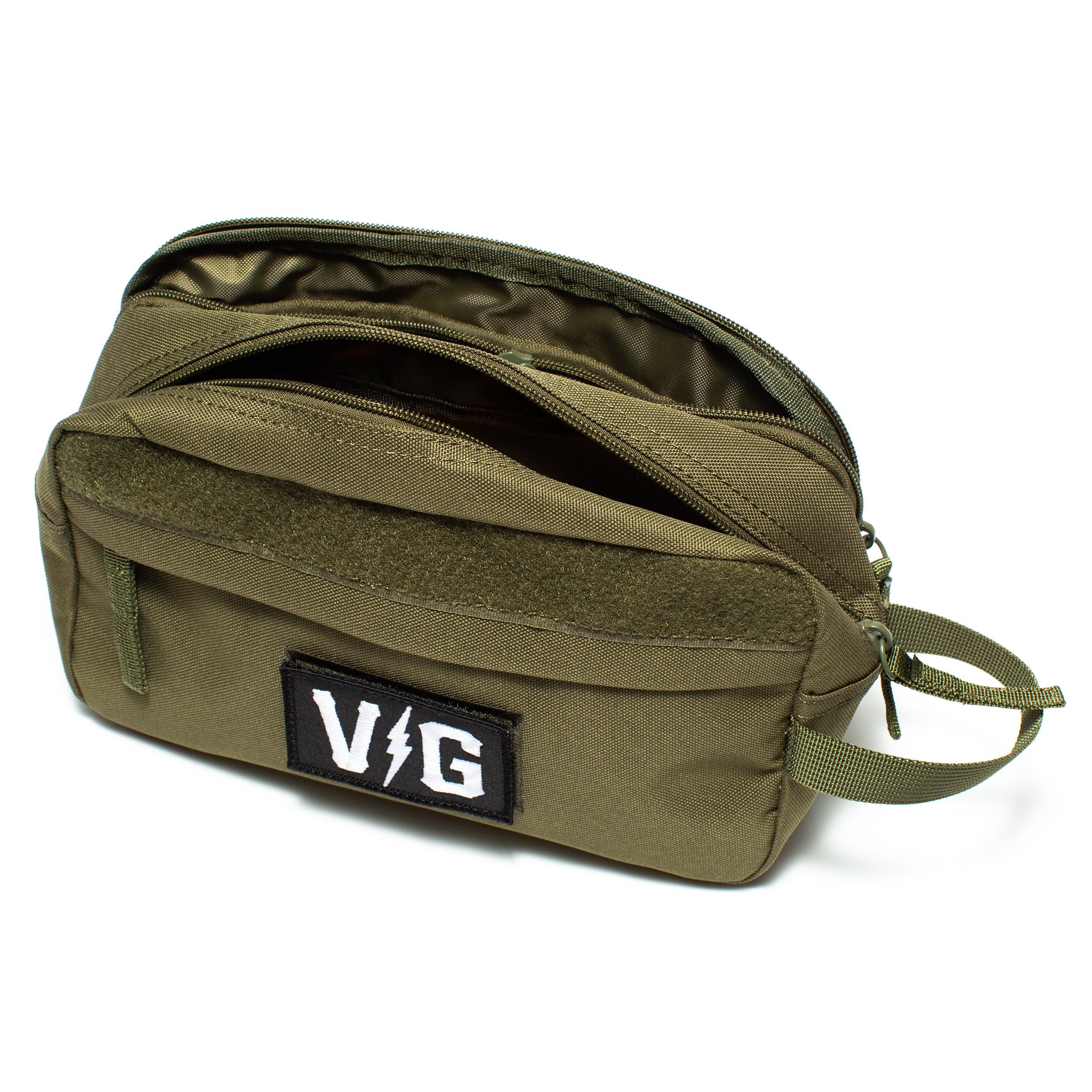 Standard Issue Tactical Dopp Kit - Military-Grade Toiletry Bag for Travel & Camping | Waterproof & Durable Organizer for Men