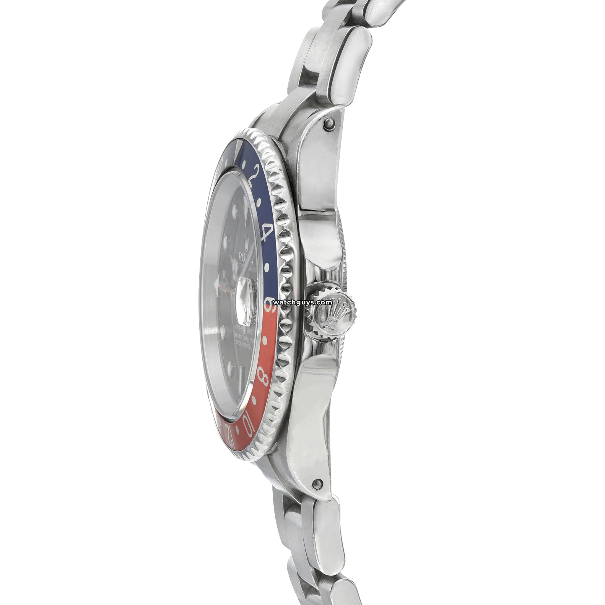 Rolex GMT Master II 16710 Pepsi Bezel Stainless Steel Watch - Luxury Men's Timepiece for Travel, Business & Collectors