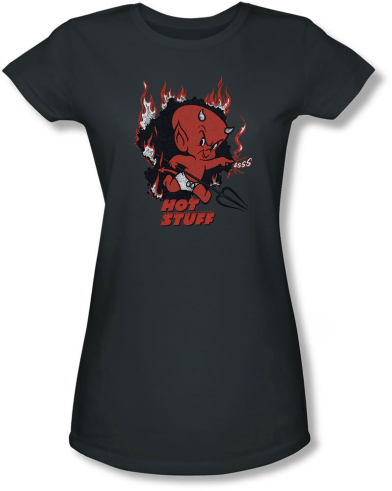 Hot Stuff - Juniors Single Sheer T-Shirt | Trendy See-Through Top for Women | Perfect for Parties, Beach & Summer Outfits