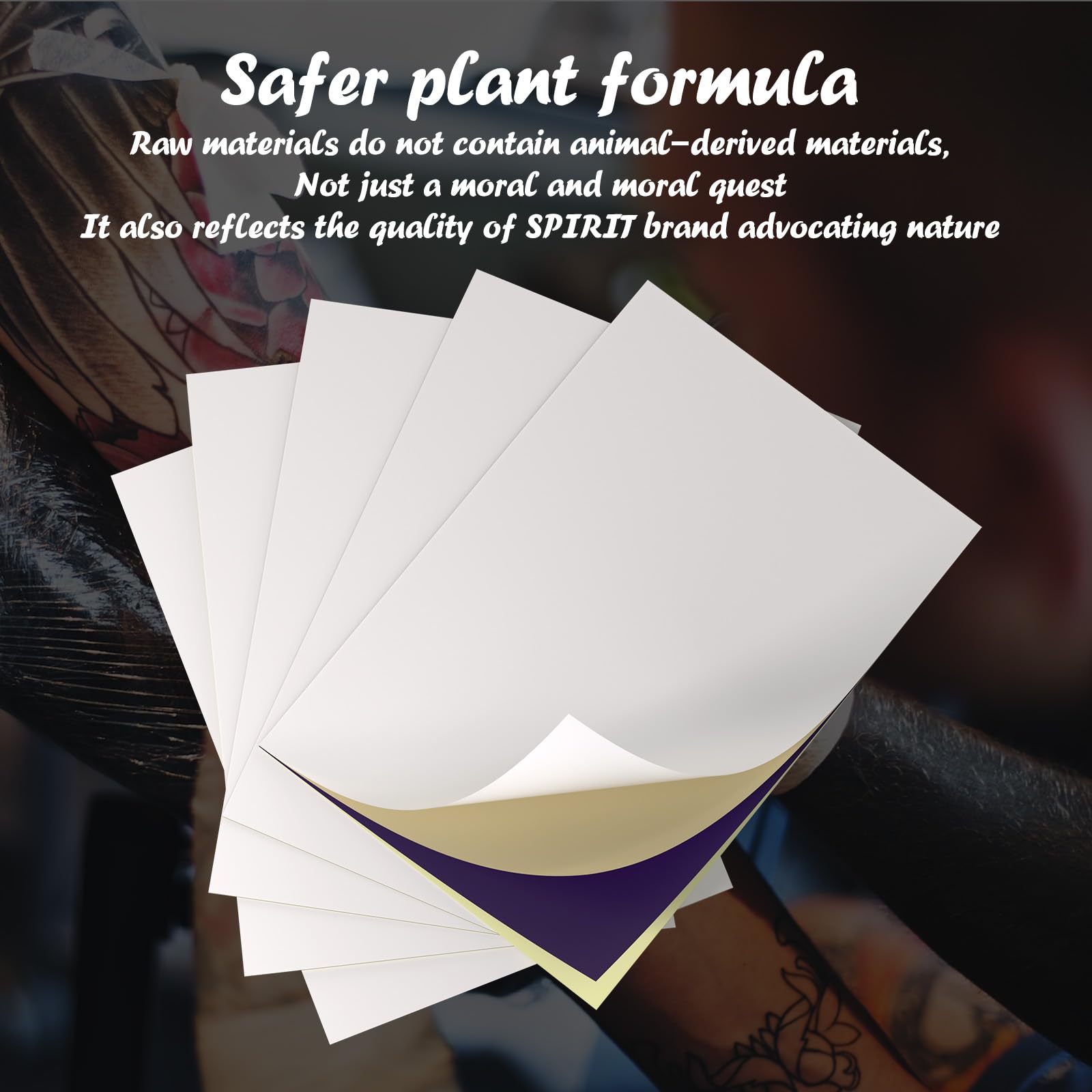 Premium Tattoo Transfer Paper - 100 Sheets A4 Size Thermal Stencil Paper for Professional & DIY Tattoo Artists | Compatible with M08F Printer & Tattoo Supplies | Perfect for Tattoo Studios, Home Practice & Custom Designs