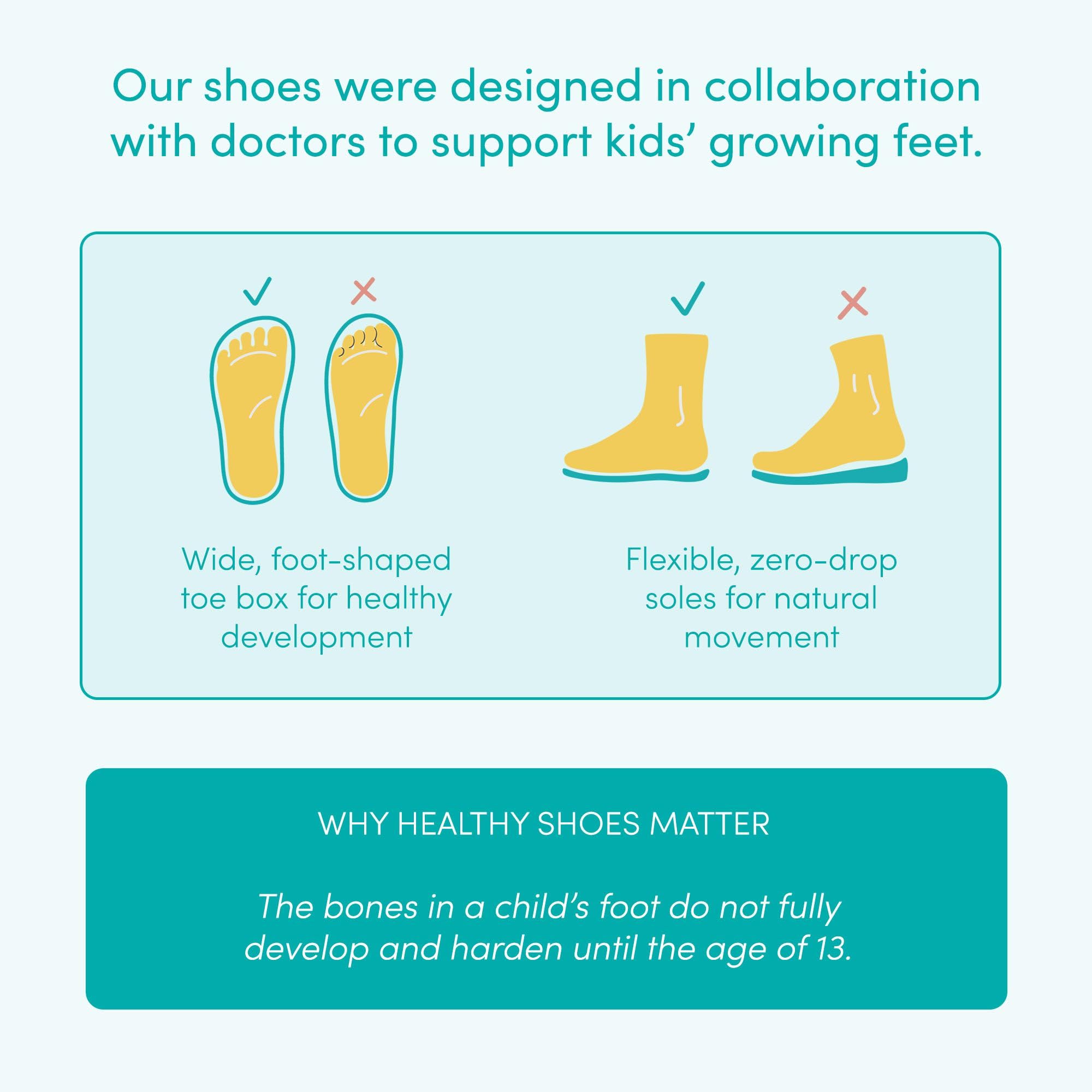 Ten Little First Walker Kids’ Sneakers - Lightweight & Breathable Cotton Baby Shoes for Boys & Girls - Non-Slip Rubber Sole for Wide Feet - Perfect for First Steps, Playtime & Outdoor Activities