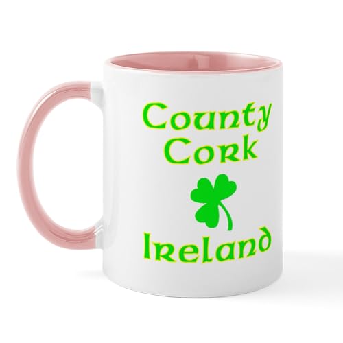 White/Pink Inside - County Cork, Ireland Mug
