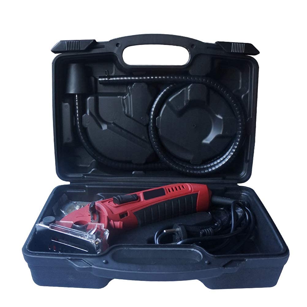 400W Mini Electric Circular Saw - Portable Metal Chain Saw for Woodworking, DIY & Home Projects | Cutting Machine for Wood, Metal & Plastic | Perfect for Crafting, Renovation & Construction