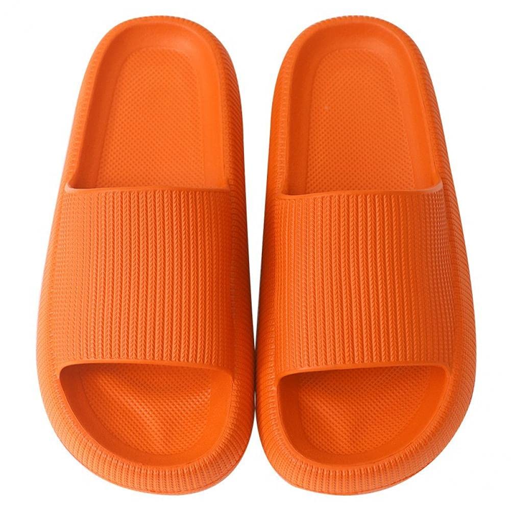 TOSSPER Women's Thick Platform Slippers - Soft Anti-Slip Indoor Bathroom Shoes for Women & Couples - Comfortable Home Slides for Summer & Winter - Perfect for Spa, Lounge, and Bedroom Use