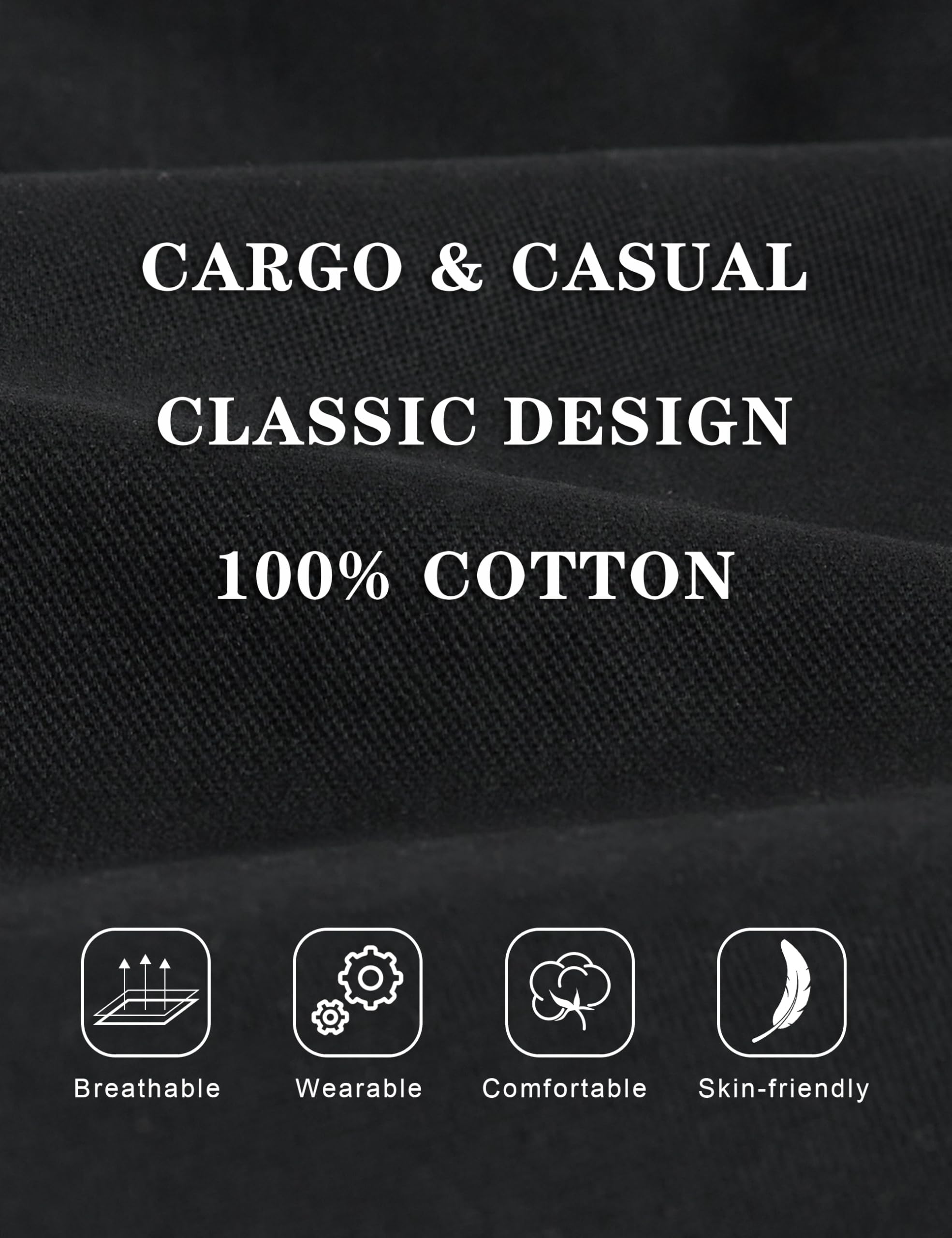 Zeetoo Men's Camo Cargo Shorts - Classic Relaxed Fit Outdoor Shorts with Multiple Pockets | Perfect for Hiking, Camping & Summer Adventures