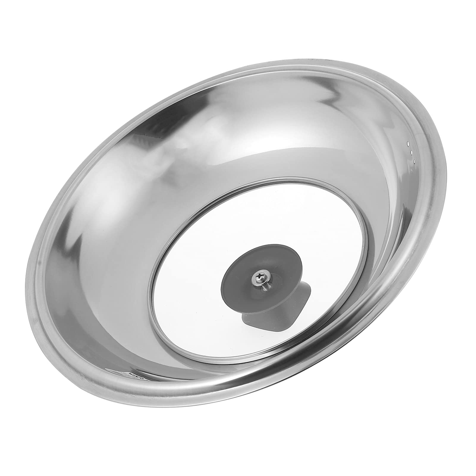 DOITOOL 1pc Universal Stainless Steel Pot Lid Cover - Fits Most Cookware Pans, Durable & Heat Resistant - Perfect for Cooking, Baking, and Kitchen Use