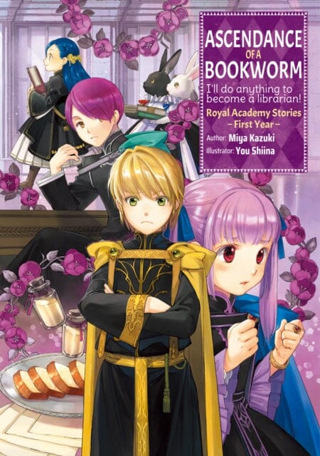 Ascendance of a Bookworm: Royal Academy Stories First Year by Miya Kazuki - Light Novel for Fantasy Lovers, Perfect for Book Clubs & Anime Fans