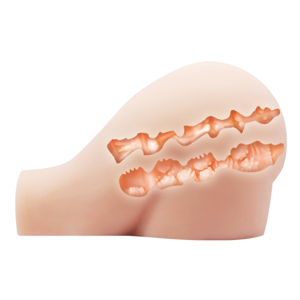Crazy Bull Multi-Speed Vibrating Masturbator for Vagina & Anal Stimulation - Perfect for Solo Play & Couples Intimacy
