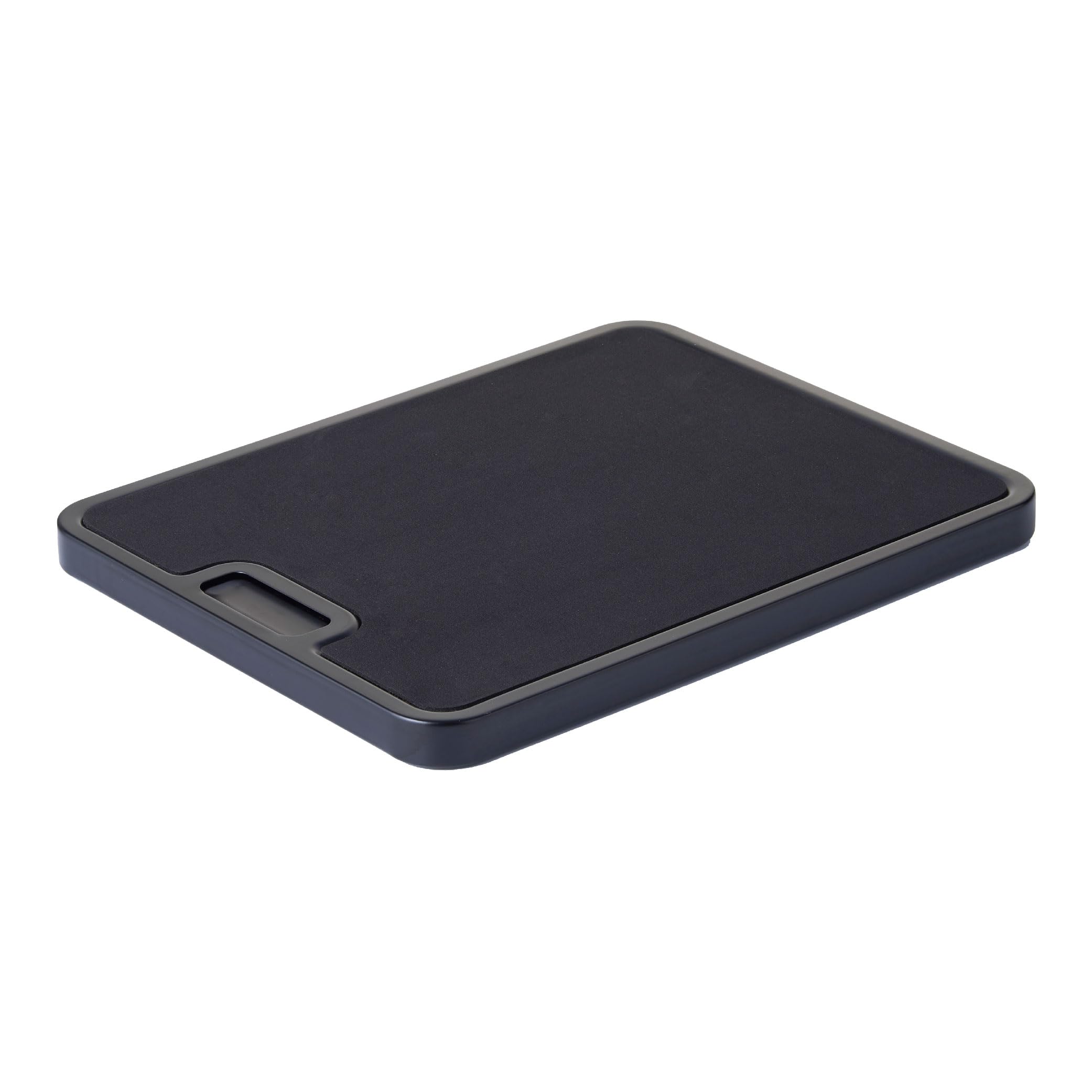 Black Rolling Tray for Small Appliances - Non-Slip Kitchen Counter Organizer with Integrated Wheels | Perfect for Coffee Maker, Blender, Toaster & Stand Mixer | Compact Home & Office Kitchen Solution