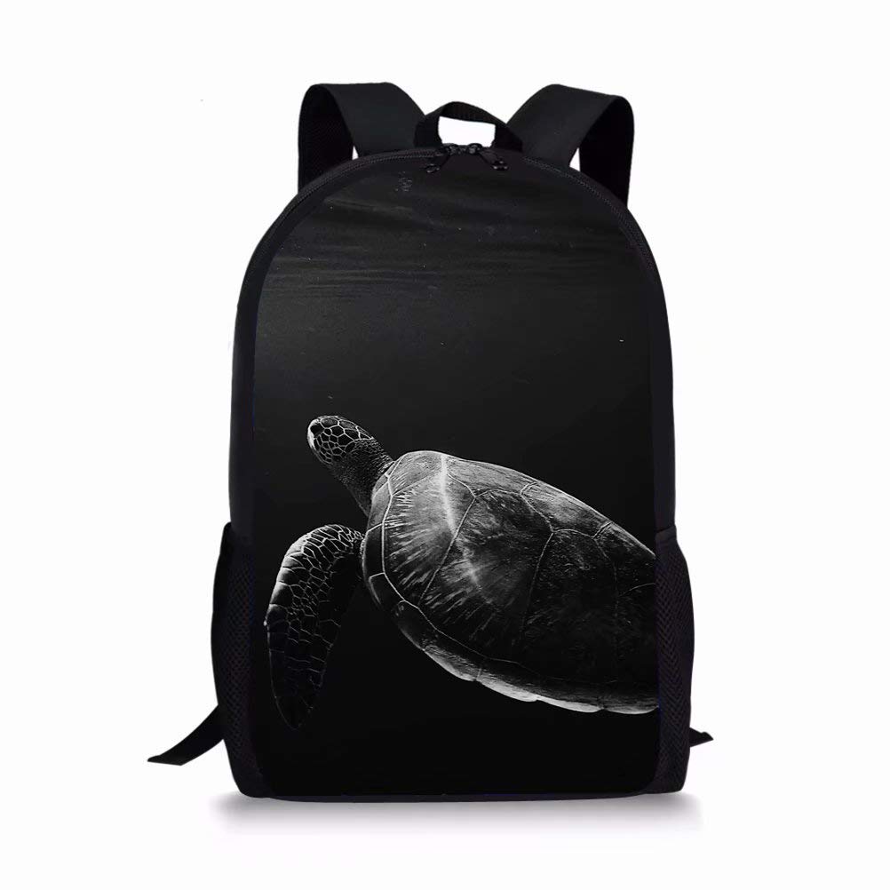 **Personalized Turtle Backpack for Boys - Cool School Bookbag with Name, Durable Kids Rucksack for School, Travel & Outdoor Adventures**