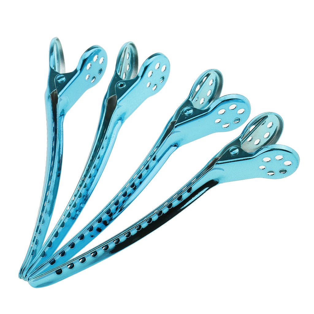 Sharplace 12-Pack Non-Slip Hair Clips for Styling & Sectioning - Professional Salon Hair Clips for Thick & Thin Hair - Perfect for Hairdressing, DIY Styling & Home Salon Use