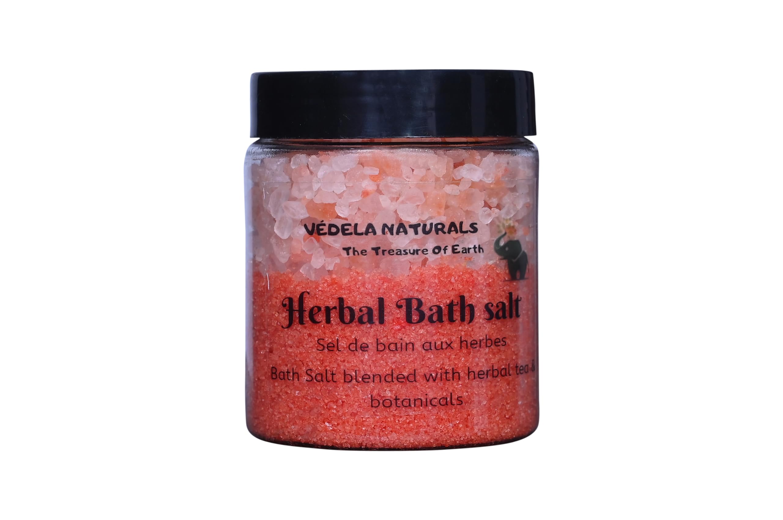 VÉDELA Naturals Luxury Bath Salt Set - Relaxing Ylang Ylang, Lavender & Tea Tree Infused Mineral Salts | Spa Quality Gift Box | Perfect for Stress Relief, Aromatherapy & Self Care Gifts