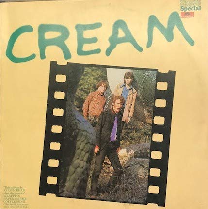 Polydor Special Series 'Fresh Cream' Tracks by Cream - Classic Rock Vinyl Record for Music Collectors & Audiophiles - Perfect for Home Listening & Vintage Music Enthusiasts