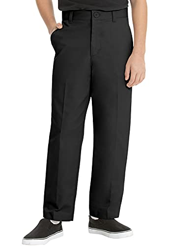 Boys Flat Front School Uniform Pants - Comfortable & Durable for Everyday Classroom Wear
